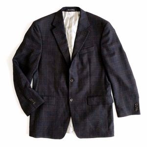 Michael Kors Men's Gray Windowpane Wool Blazer
